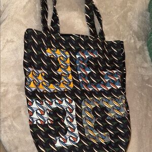 Tory Burch Multicolor Patterned Tote